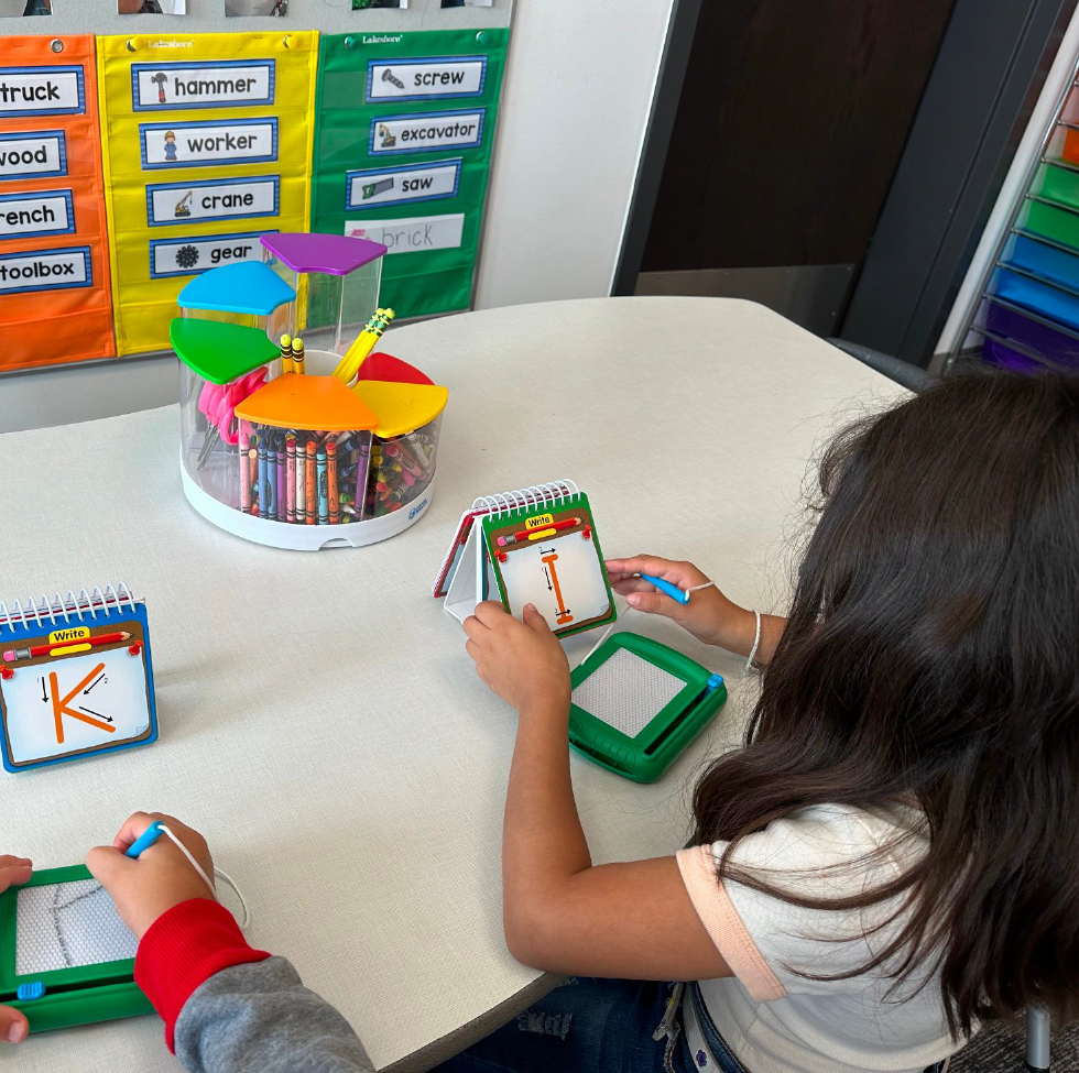 These classroom supplies were purchased through this fall's Donor's Choose campaign.